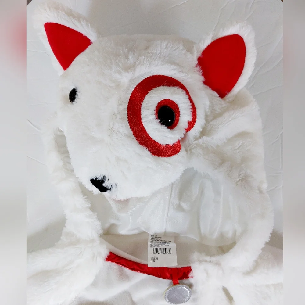 Bullseye the Target Mascot Bull Terrier Dog size 2-3T Halloween Costume aka Spot